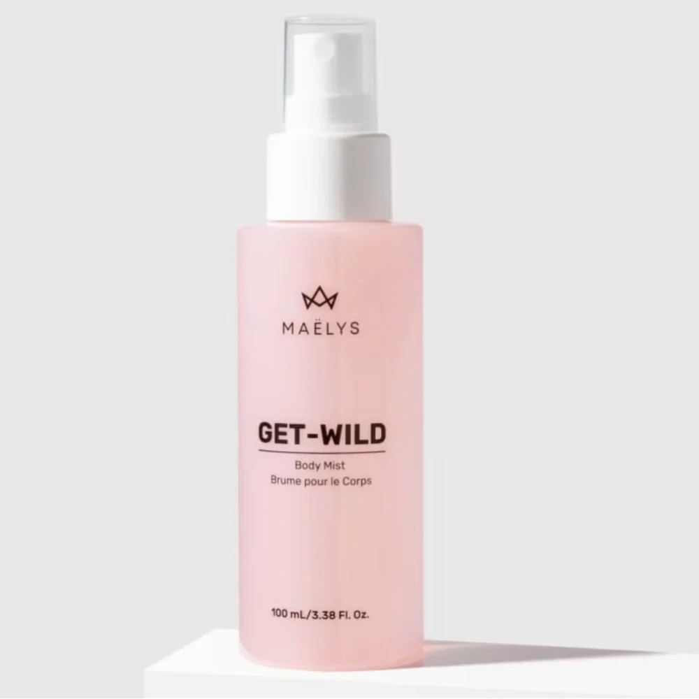 NWT💕MAËLYS Cosmetic Bag and GET-WILD Body Mist